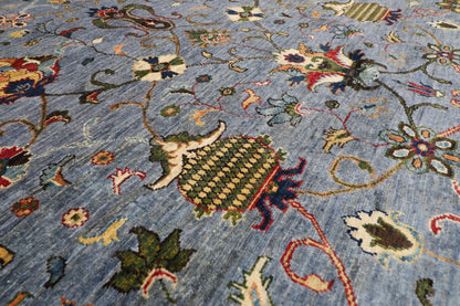 275 x 367 cm | Sultani Afghan Veg Dye Wool carpet