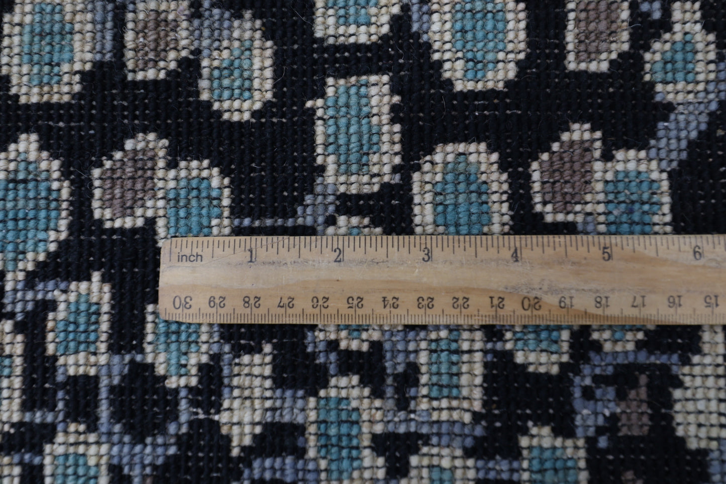 182 x 268 cm | Oriental Gabbeh Black Area Rug Afghan Hand Knotted veg Dye Wool Carpet