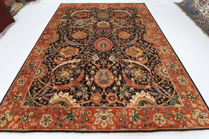 281 x 365 cm | Sickle Leaf Afghan Veg Dye Wool carpet