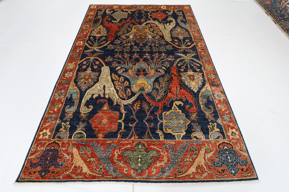 186 x 279 cm | Kawros Afghan Veg Dye Wool carpet