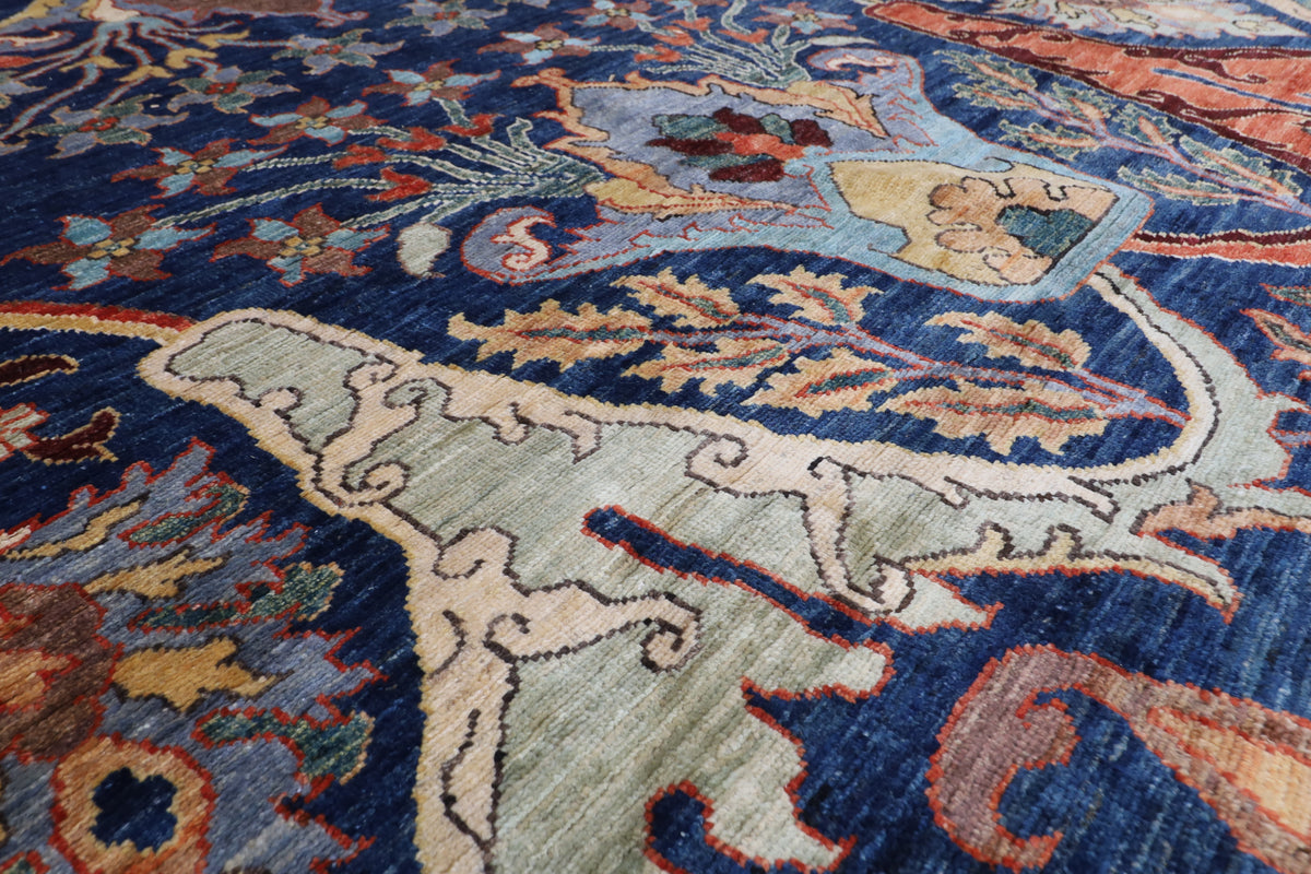 186 x 279 cm | Kawros Afghan Veg Dye Wool carpet