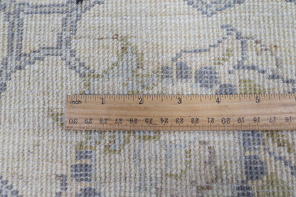 246 x 306 cm | Beige Afghan Veg Dye Wool carpet