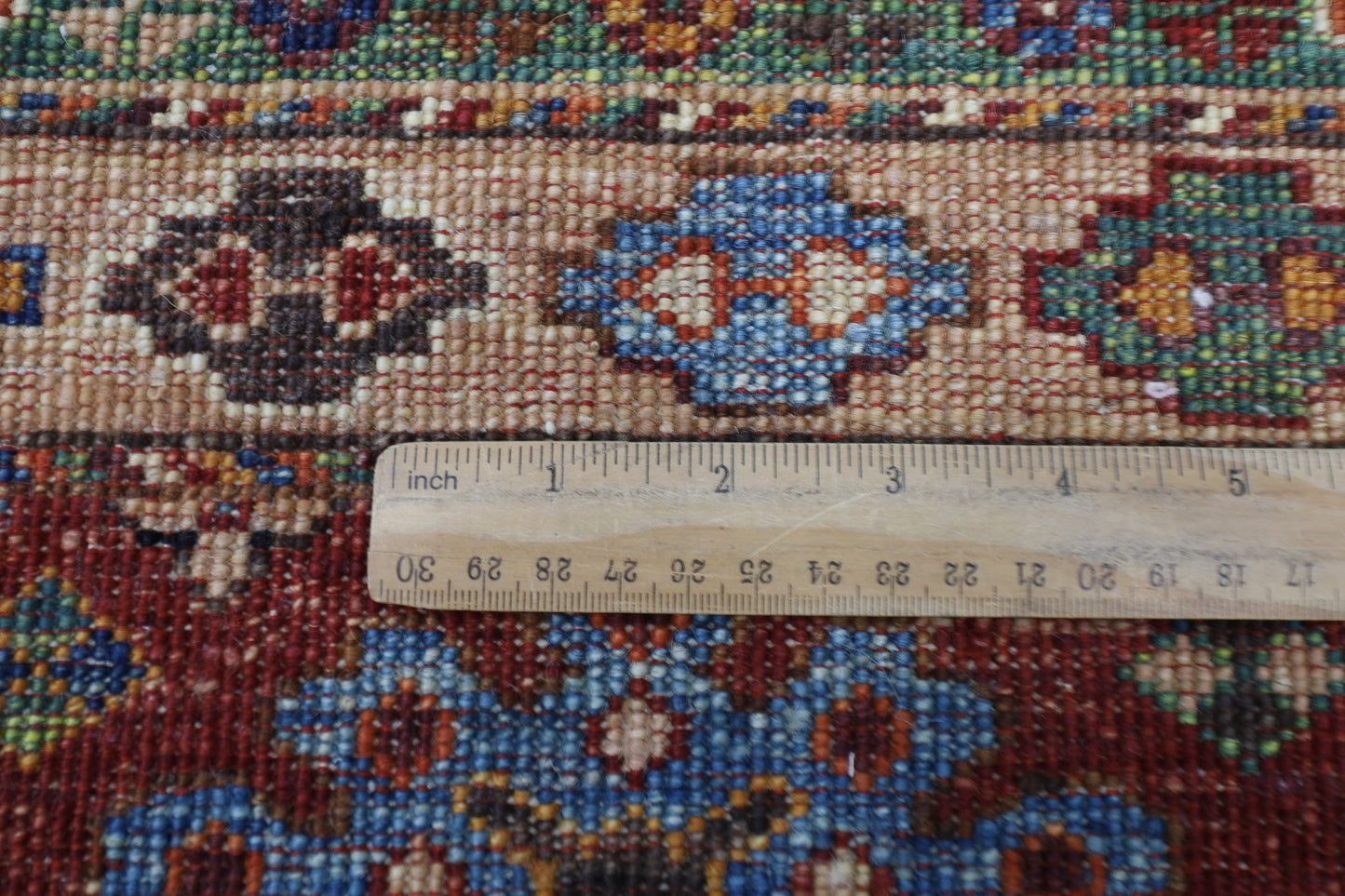 203 x 293 cm | Oriental Khorjun Area Rug Afghan Hand Knotted Veg Dye Wool carpet