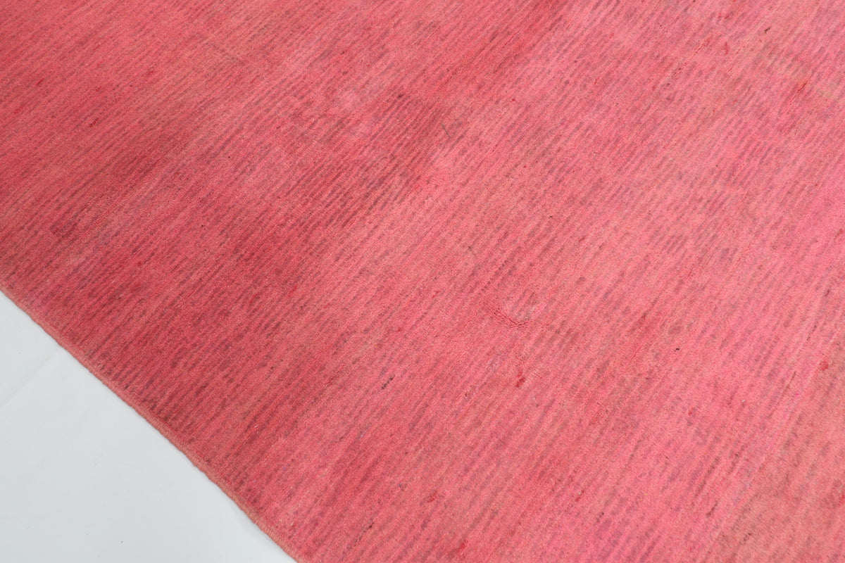 205 x 289 cm | Pink Gabbeh Afghan Veg Dye Wool carpet