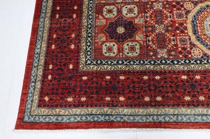 270 x 364 cm | Mamluk Afghan Veg Dye Wool carpet