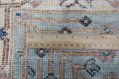 201 x 294 cm | Oriental Sultani Gray Area Rug Afghan Hand Knotted Veg Dye Wool carpet