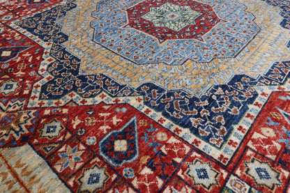 270 x 364 cm | Mamluk Afghan Veg Dye Wool carpet