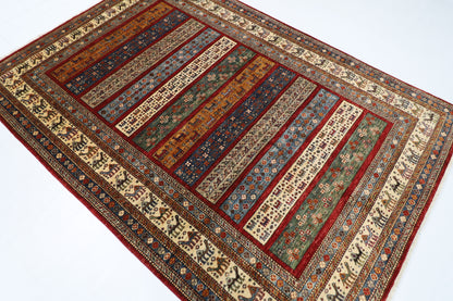 173 x 250 cm | Oriental Gabbeh Animal Area Rug Afghan Hand Knotted Veg Dye Wool carpet