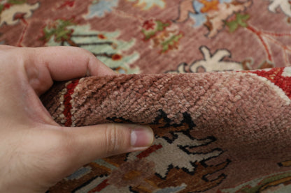202 x 297 cm | Oriental Tribal Area Rug Afghan Hand Knotted veg Dye Wool Carpet