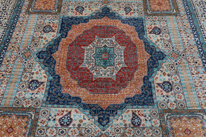 265 x 360 cm | Mamluk Afghan Veg Dye Wool carpet