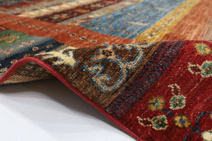 177 x 238 cm | Oriental Gabbeh Animal Area Rug Afghan Hand Knotted Veg Dye Wool carpet