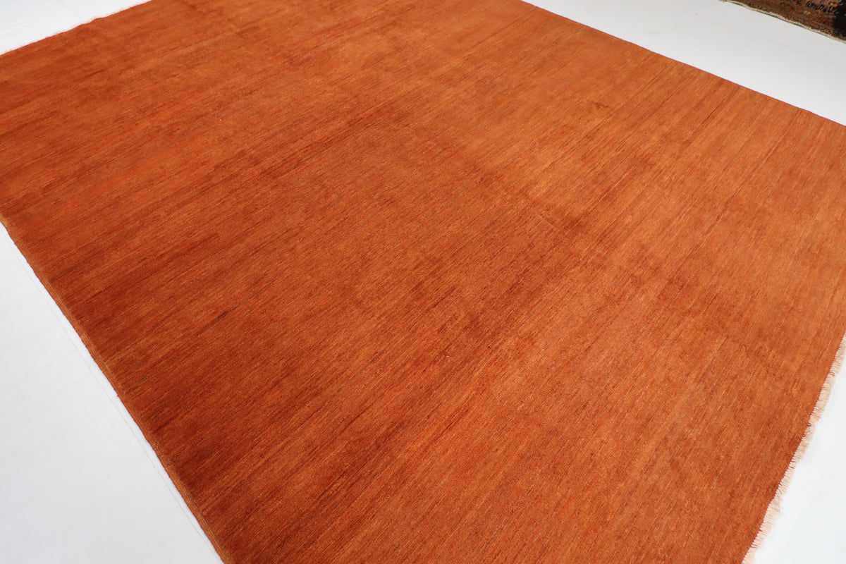 293 x 387 cm | Plain Gabbeh Afghan Veg Dye Wool carpet