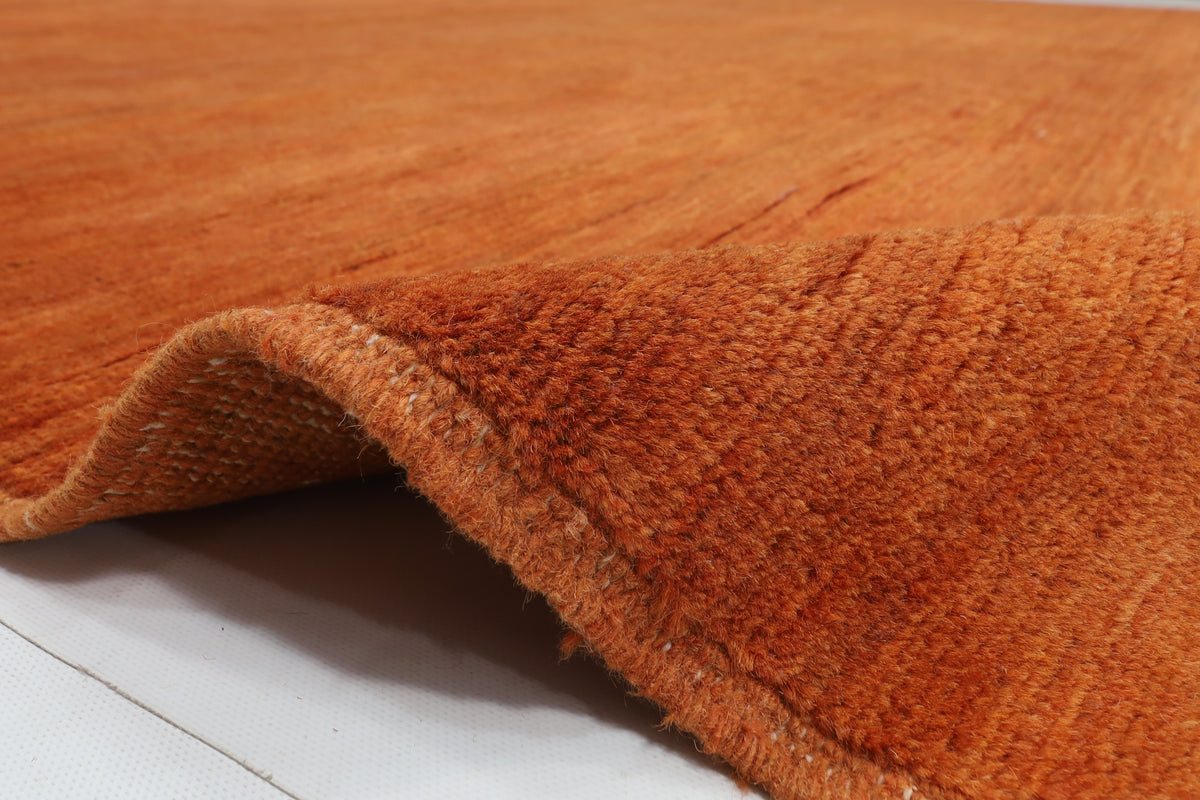 293 x 387 cm | Plain Gabbeh Afghan Veg Dye Wool carpet