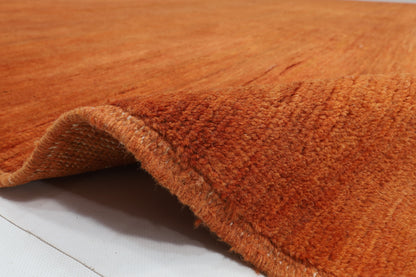 293 x 387 cm | Plain Gabbeh Afghan Veg Dye Wool carpet