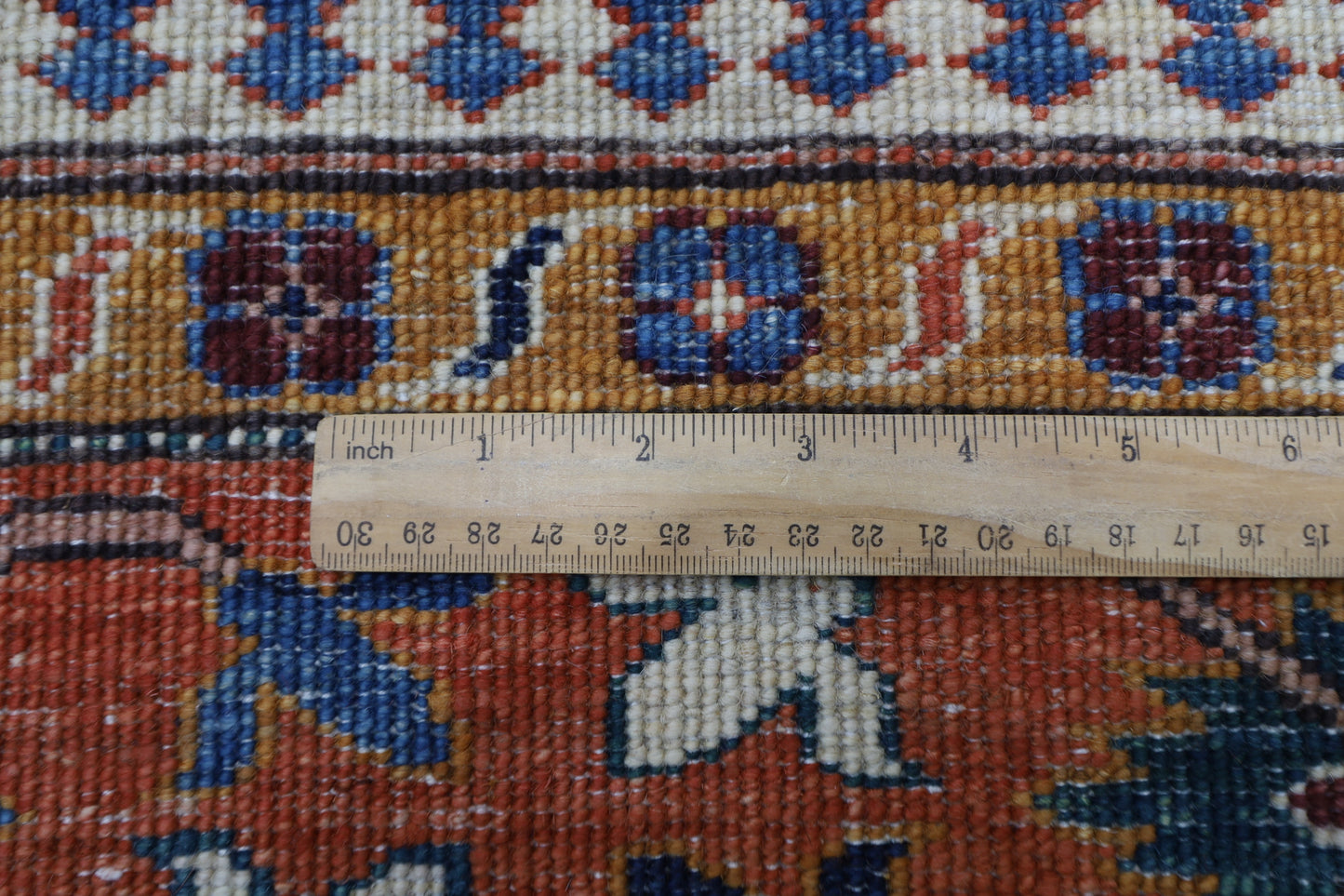272 x 358 cm | Baluch Orange Afghan Handmade Carpet