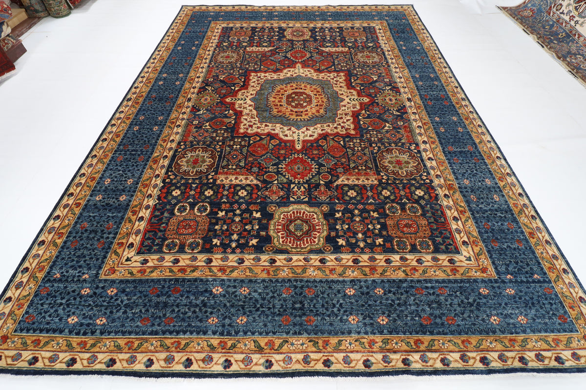 263 x 364 cm | Mamluk Afghan Veg Dye Wool carpet
