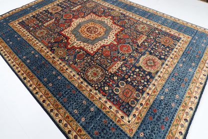 263 x 364 cm | Mamluk Afghan Veg Dye Wool carpet