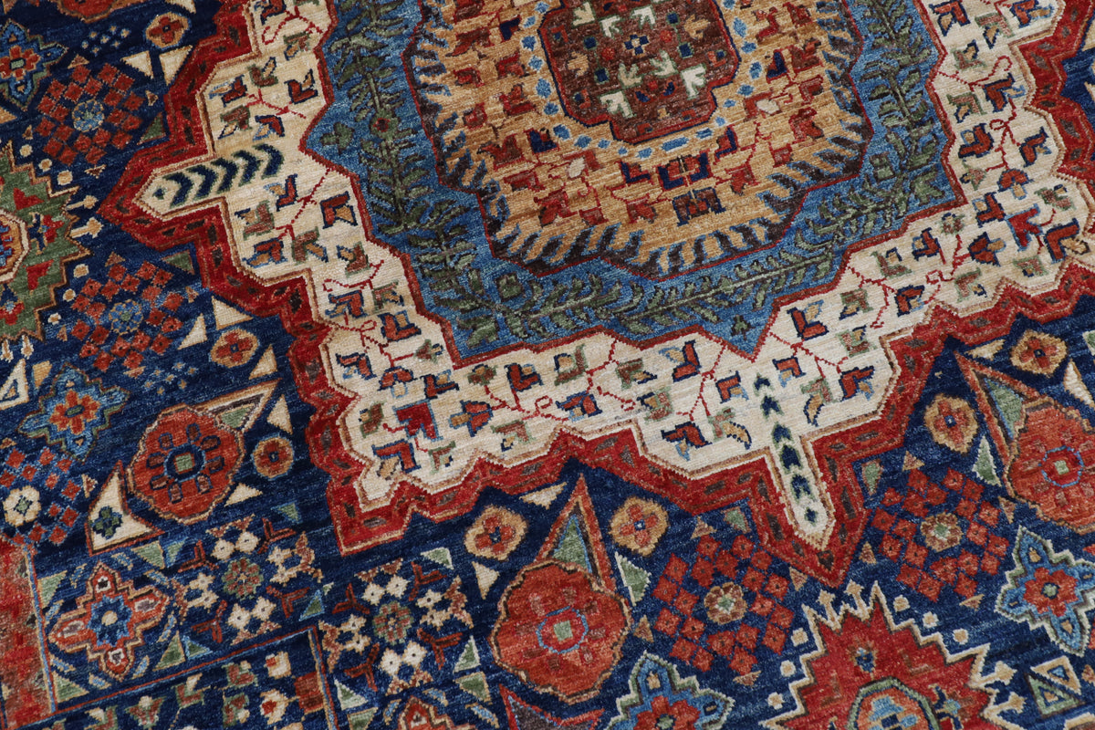 263 x 364 cm | Mamluk Afghan Veg Dye Wool carpet