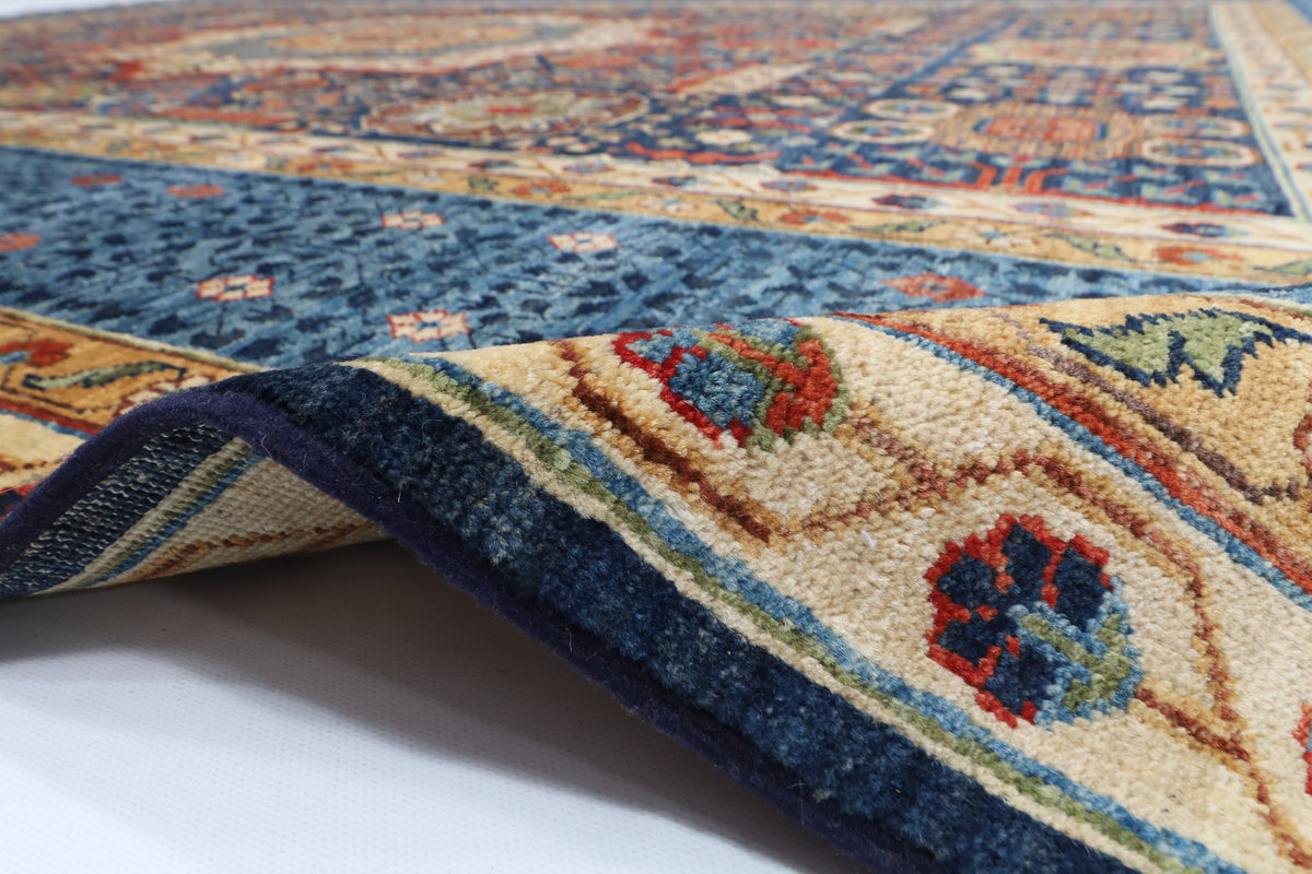 263 x 364 cm | Mamluk Afghan Veg Dye Wool carpet
