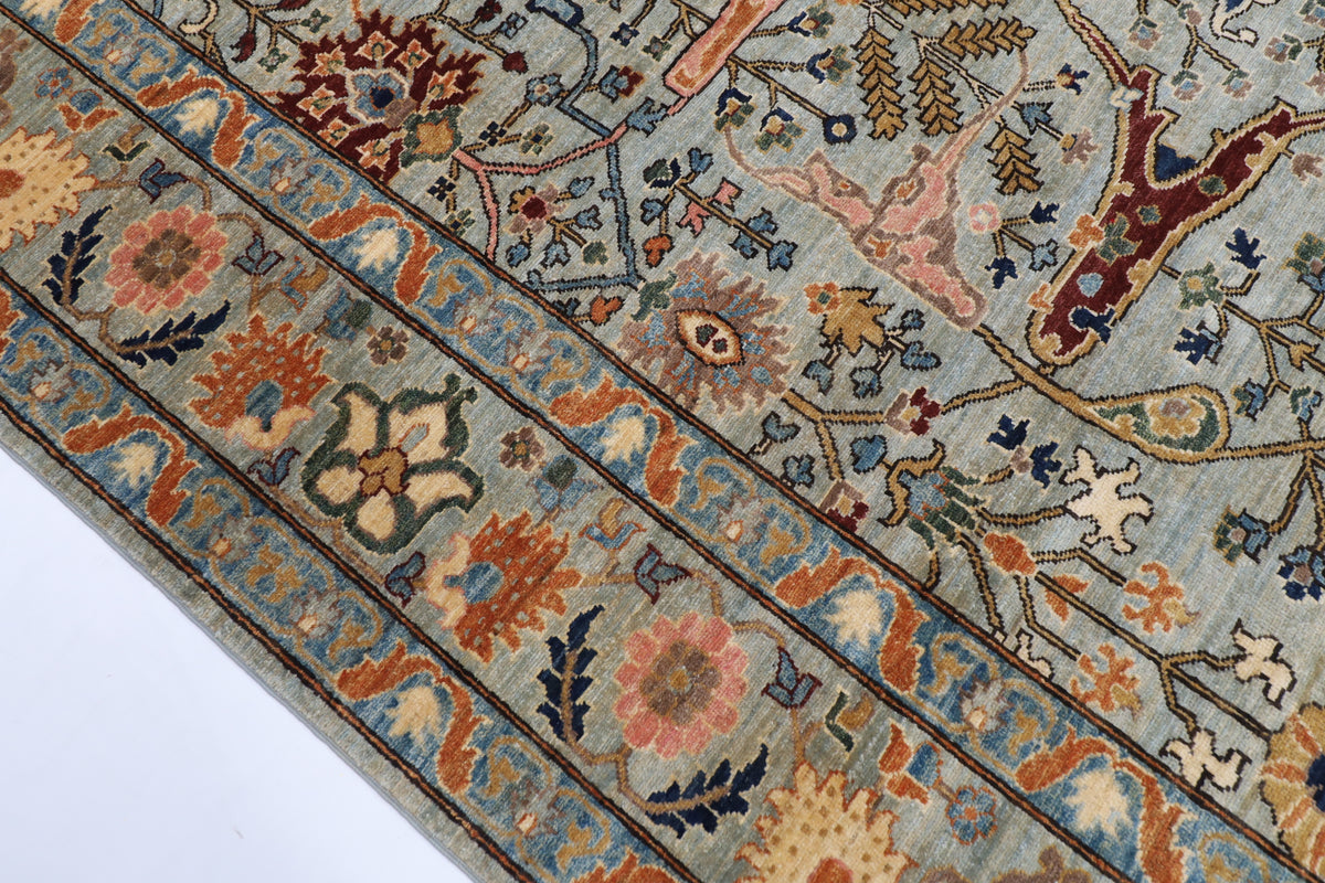 251 x 294 cm | Bidjar Afghan Veg Dye Wool carpet