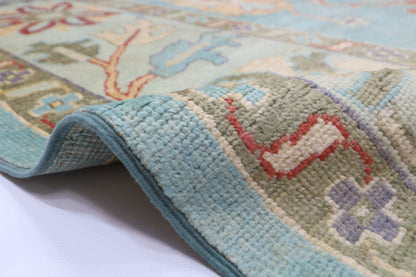 274 x 374 cm | Oushak Afghan Hand Knotted Carpet
