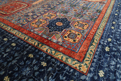 299 x 391 cm | Mamluk Afghan Veg Dye Wool carpet