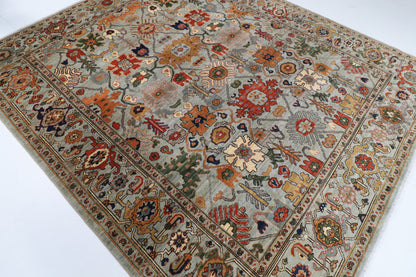 244 x 284 cm | Afghan Veg Dye Wool carpet