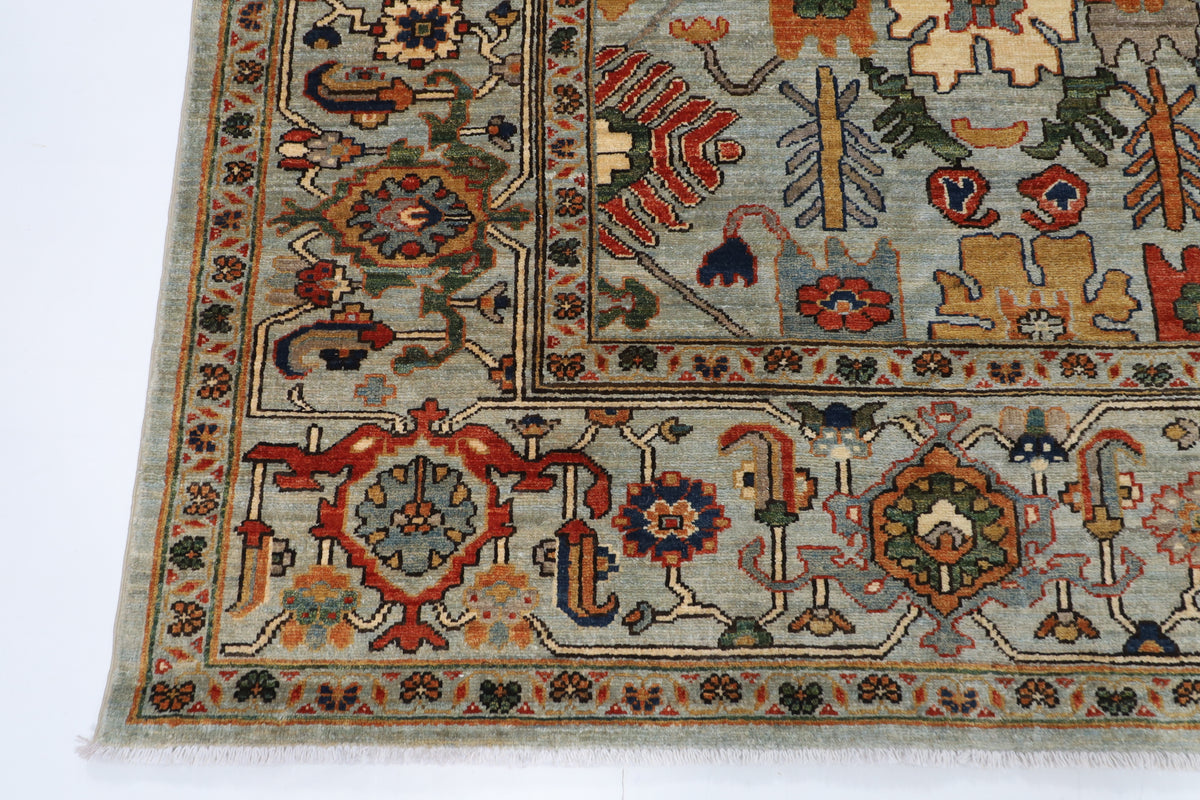 244 x 284 cm | Afghan Veg Dye Wool carpet