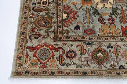 244 x 284 cm | Afghan Veg Dye Wool carpet