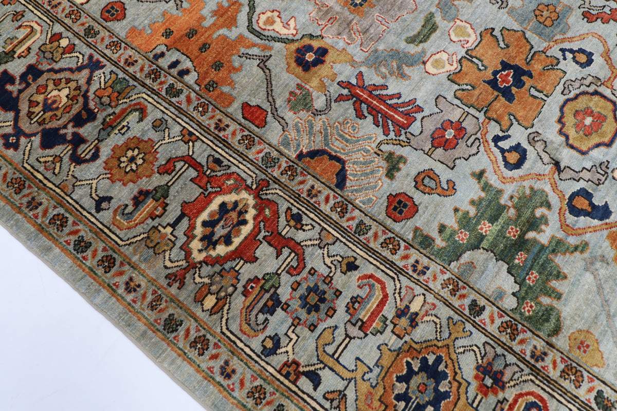 244 x 284 cm | Afghan Veg Dye Wool carpet