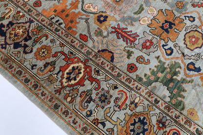 244 x 284 cm | Afghan Veg Dye Wool carpet