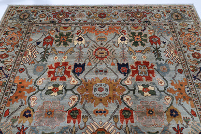 244 x 284 cm | Afghan Veg Dye Wool carpet