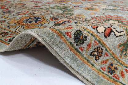 244 x 284 cm | Afghan Veg Dye Wool carpet