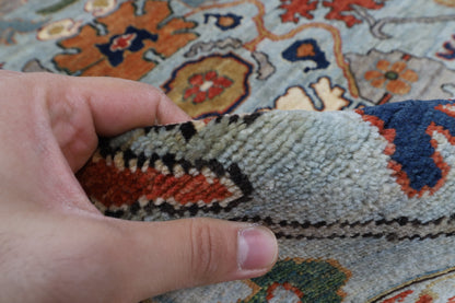 244 x 284 cm | Afghan Veg Dye Wool carpet