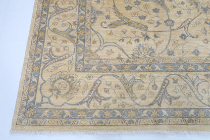 271 x 363 cm | Beige Afghan Veg Dye Wool carpet