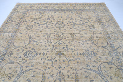 271 x 363 cm | Beige Afghan Veg Dye Wool carpet