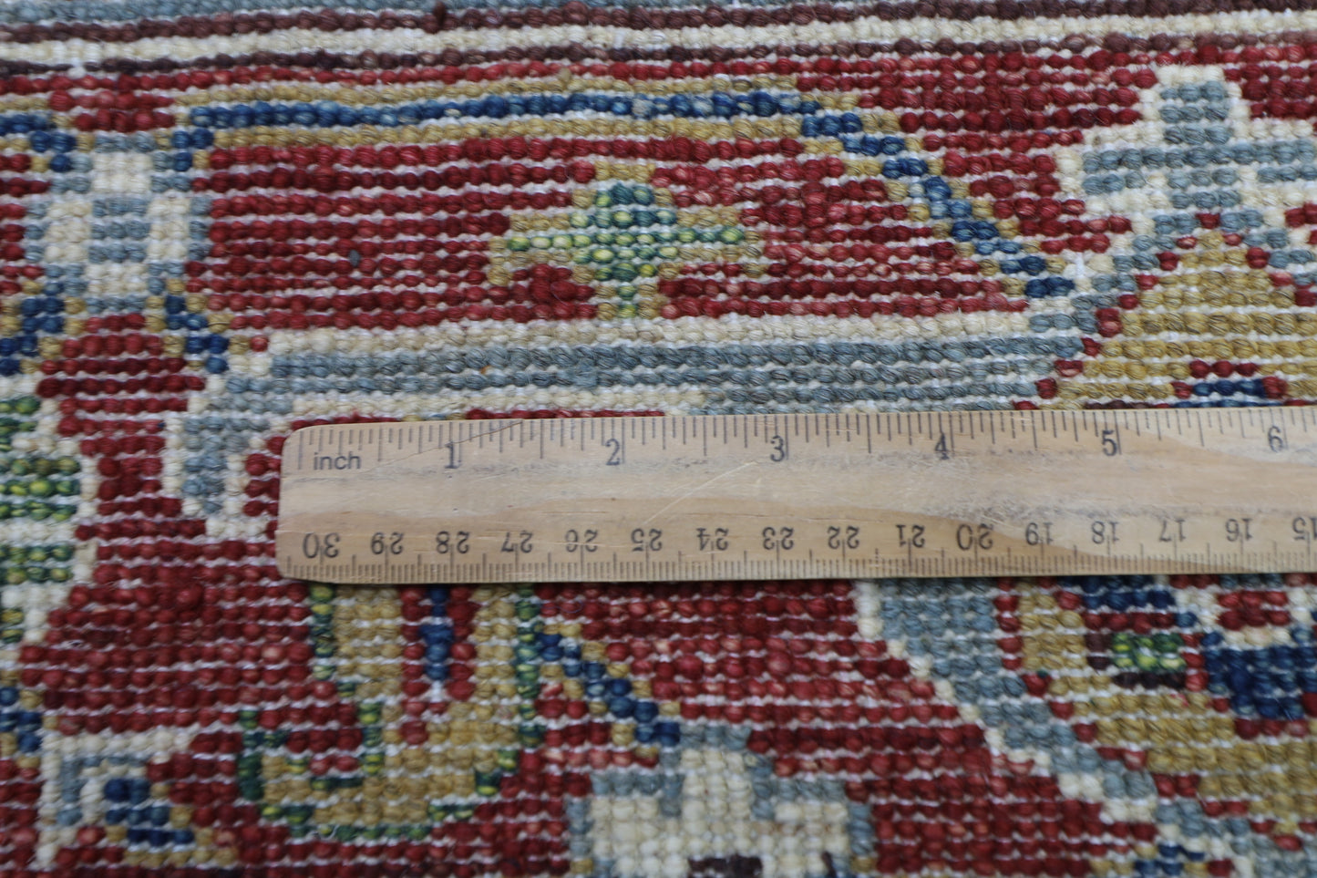 153 x 200 cm | Oriental Heriz Begie Area Rug Afghan Hand Knotted Veg Dye Wool carpet