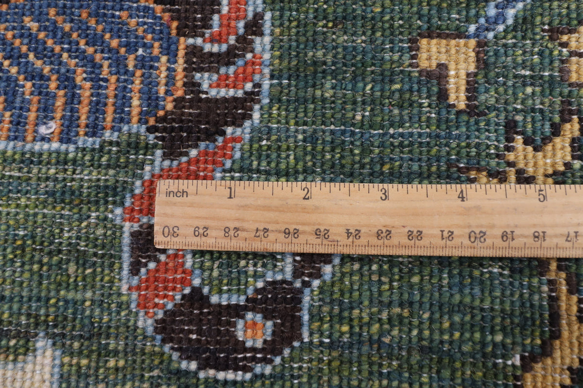 250 x 289 cm | Birds Afghan Veg Dye Wool carpet