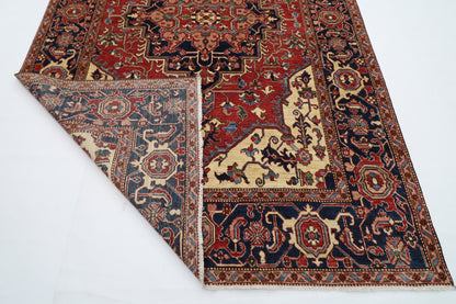 201 x 296 cm | Heriz Afghan Hand Knotted Carpet
