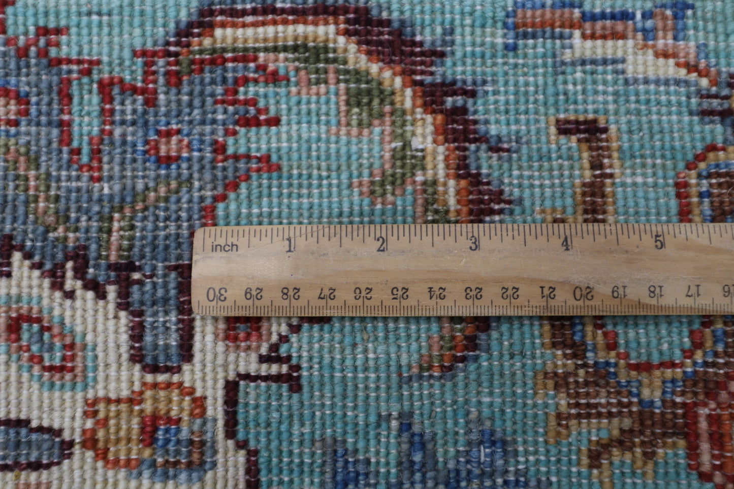 202 x 298 cm | Sultani Turquoise Afghan Hand Knotted Carpet