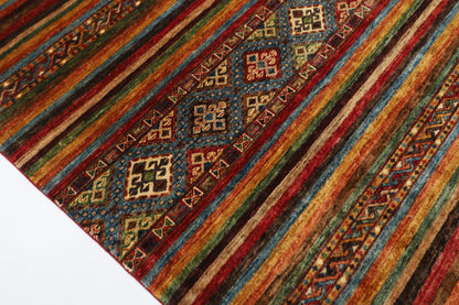 206 x 306 cm | Khorjun Afghan Hand Knotted Carpet