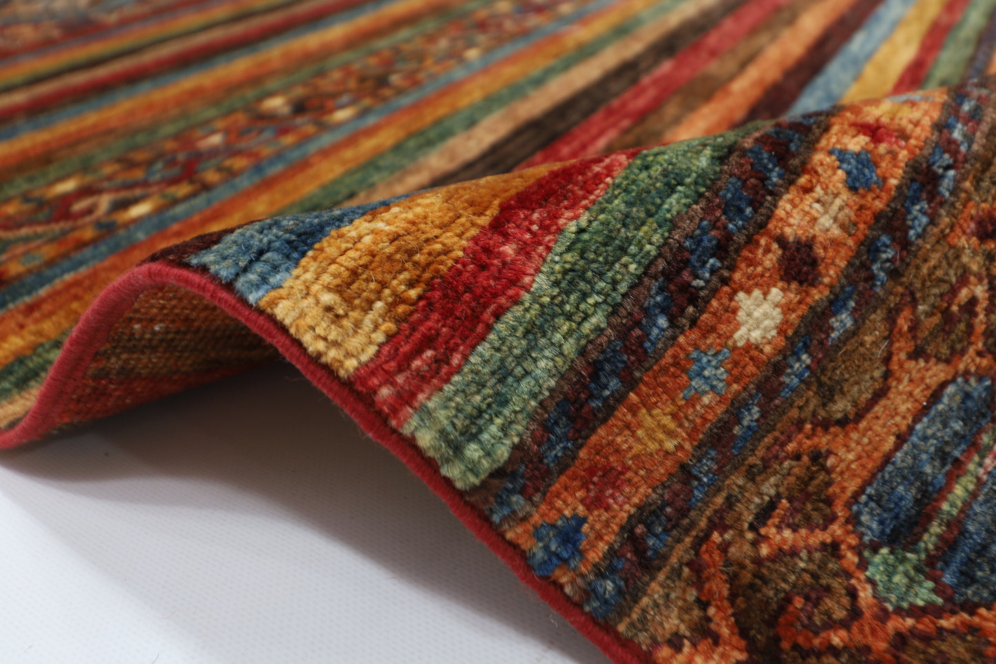 206 x 306 cm | Khorjun Afghan Hand Knotted Carpet