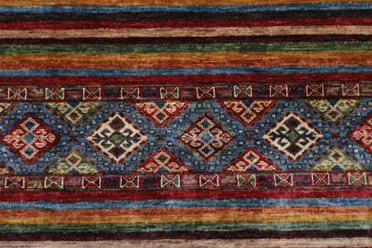 206 x 306 cm | Khorjun Afghan Hand Knotted Carpet