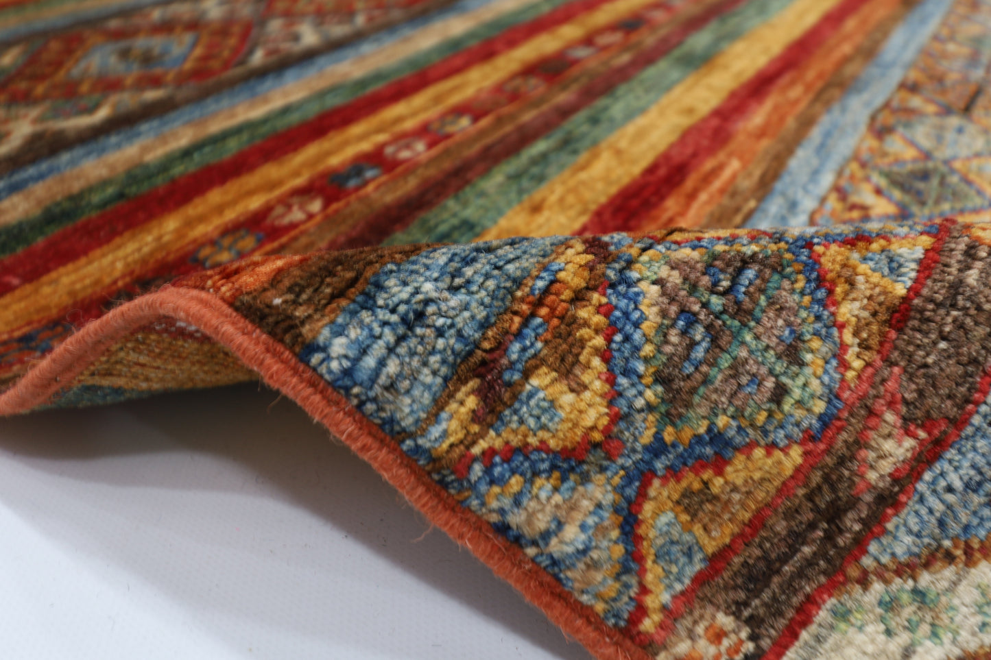 130 x 175 cm | Khorjun Afghan Hand Knotted Carpet