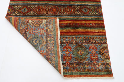 130 x 175 cm | Khorjun Afghan Hand Knotted Carpet