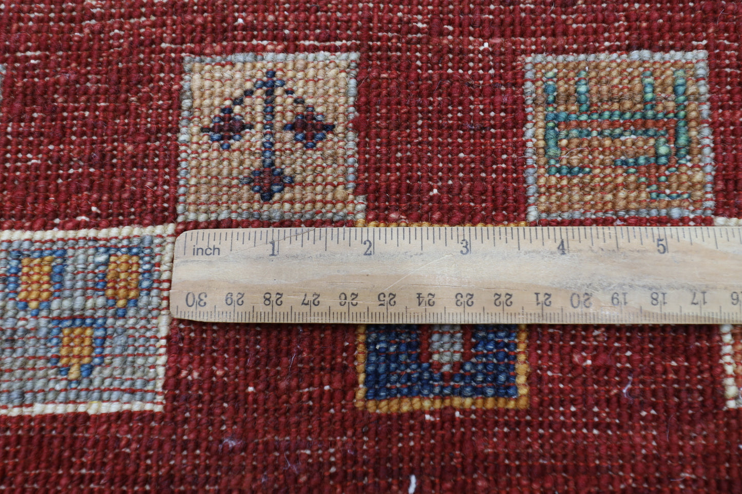 156 x 205 cm | Oriental Gabbeh Area Rug Afghan Hand Knotted Veg Dye Wool carpet