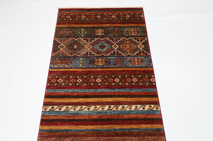 81 x 297 cm | Khorjun Afghan Hand Knotted Runner