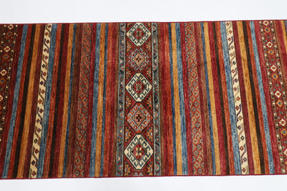 81 x 297 cm | Khorjun Afghan Hand Knotted Runner