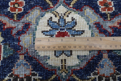 240x 239 cm | Traditional Floral Sqaure Area Rug Afghan Hand Knotted veg Dye Wool carpet