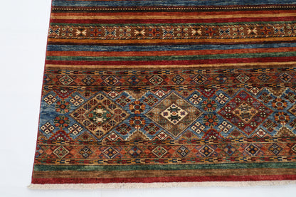 154 x 196 cm | Khorjun Afghan Hand Knotted Carpet